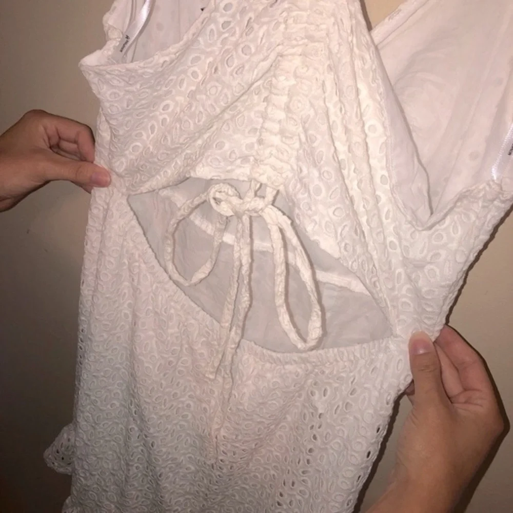 REVOLVE MINKPINK Juliana Anglaise Eyelet Mini Dress - Picture 8 of 8